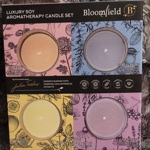Bloomfield Luxury Soy Aromatherapy Candle Set